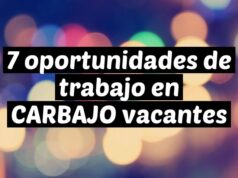 7 oportunidades de trabajo en CARBAJO vacantes
